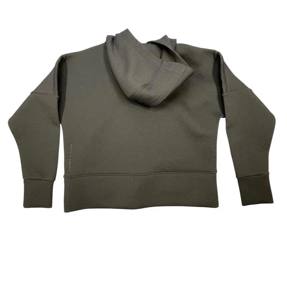 UNRL Black Leave A Legacy Crossover Hoodie Mens Small